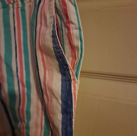 Caribbean Joe &company striped shorts size 14 - Picture 3 of 6